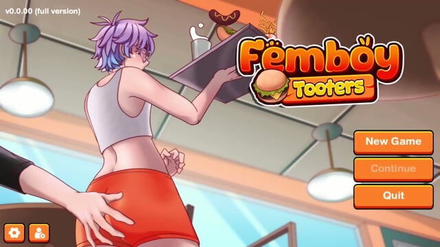 Serve hungry customers as a sexy femboy