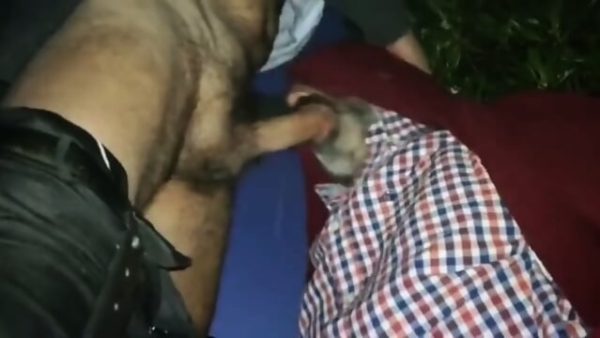 Bareback Latin Amateur Anal in the Woods